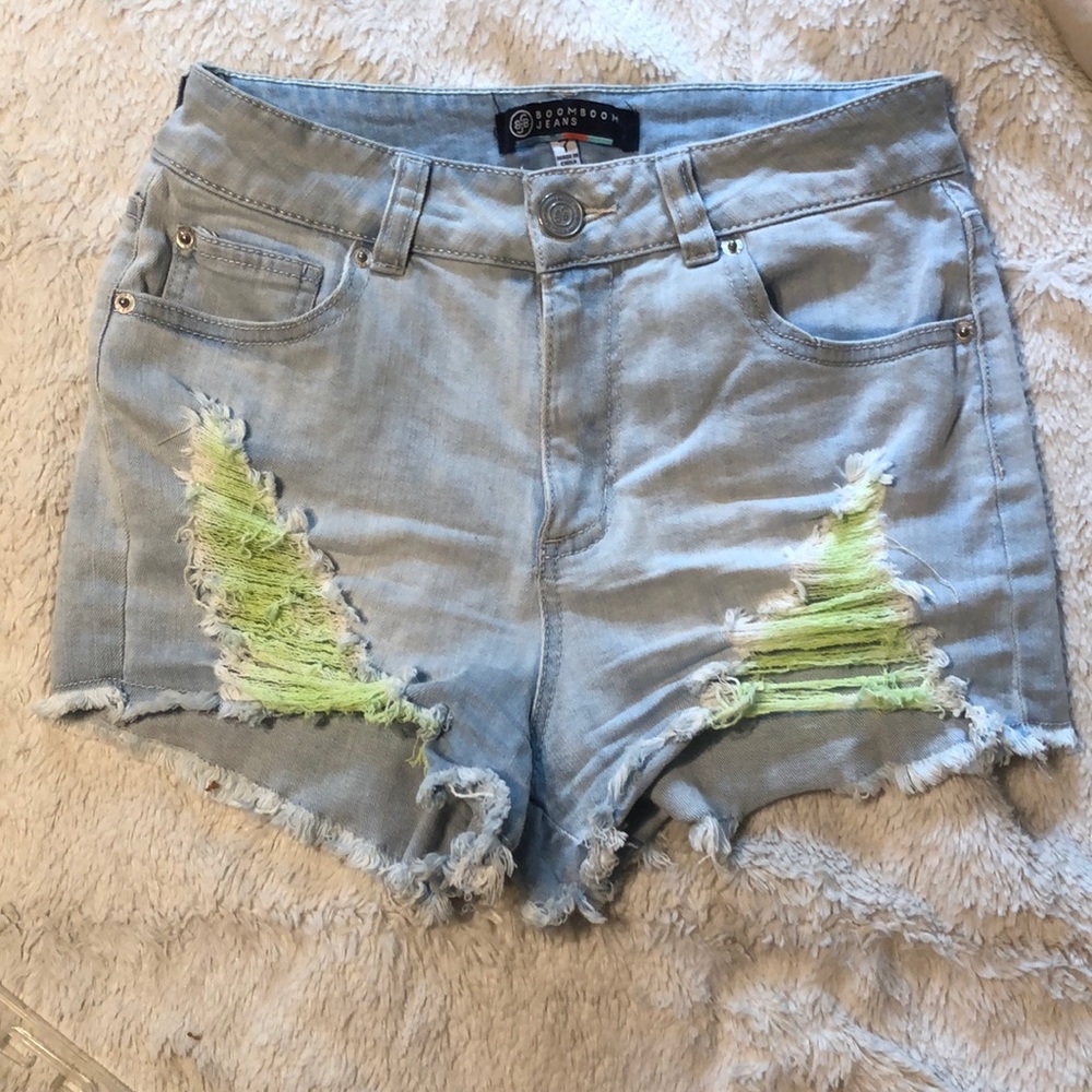 FN distressed shorts